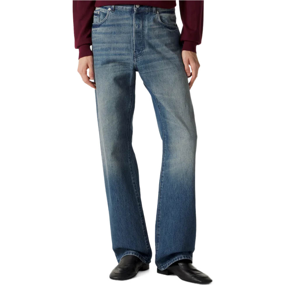 Faded Straight Jeans