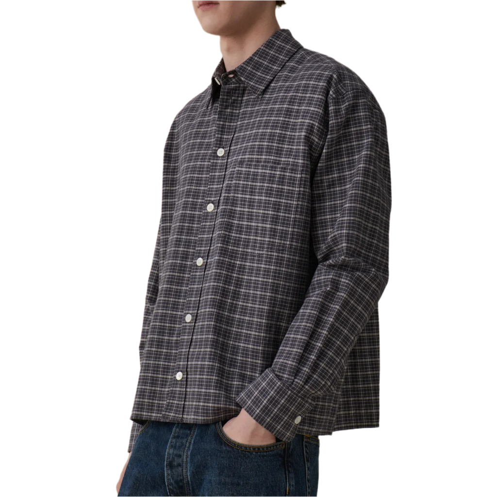 Juan Anthracite Check Pants