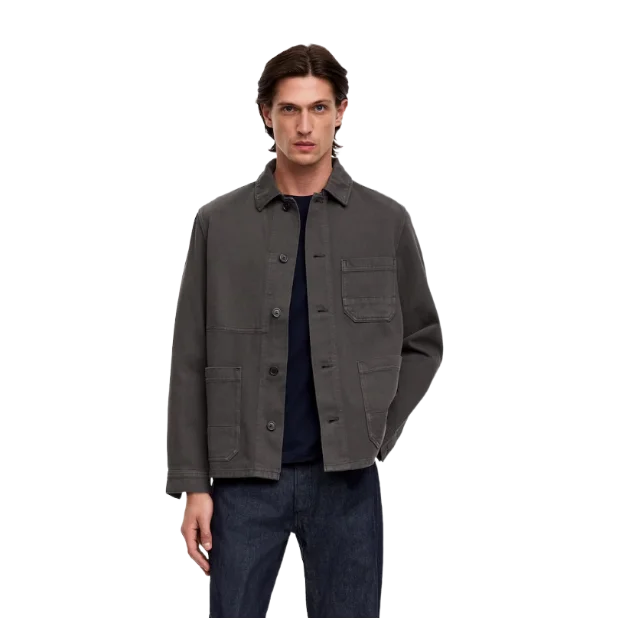 Overdyed Twill Overshirt