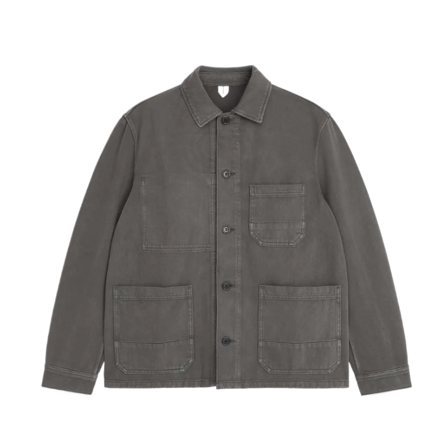 Overdyed Twill Overshirt