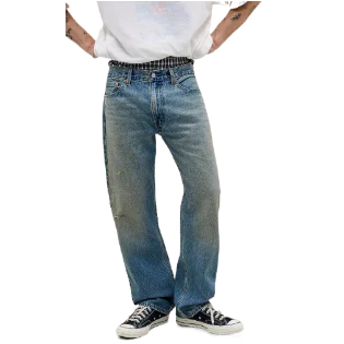 Years Passed By 555 Relaxed Straight-Leg Jeans
