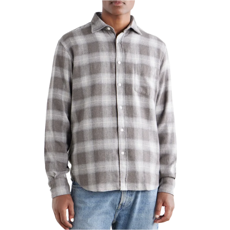 Paul Checked Cotton and Lyocell-Blend Flannel Shirt