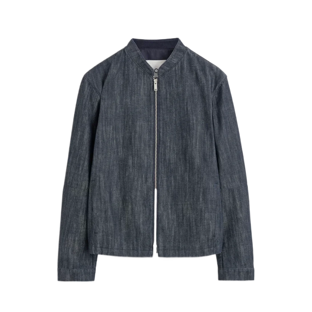 Denim Bomber Jacket
