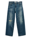 Vast Cut Distressed Effect Jeans