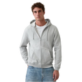 Grey VintageSoft Relaxed Zip Hoodie