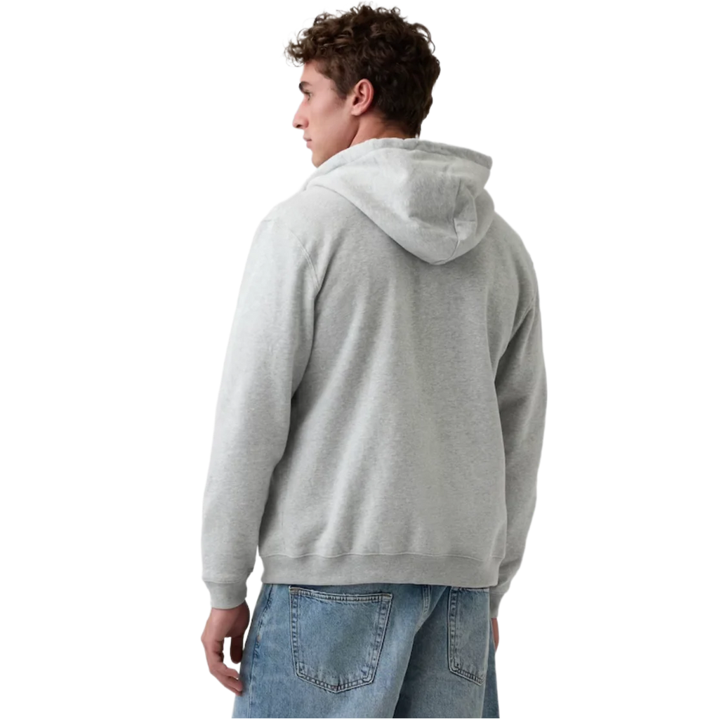 Grey VintageSoft Relaxed Zip Hoodie