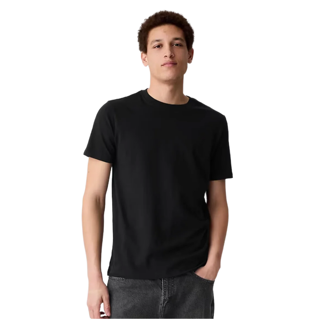 Black Everyday Soft Crew Neck T-Shirt