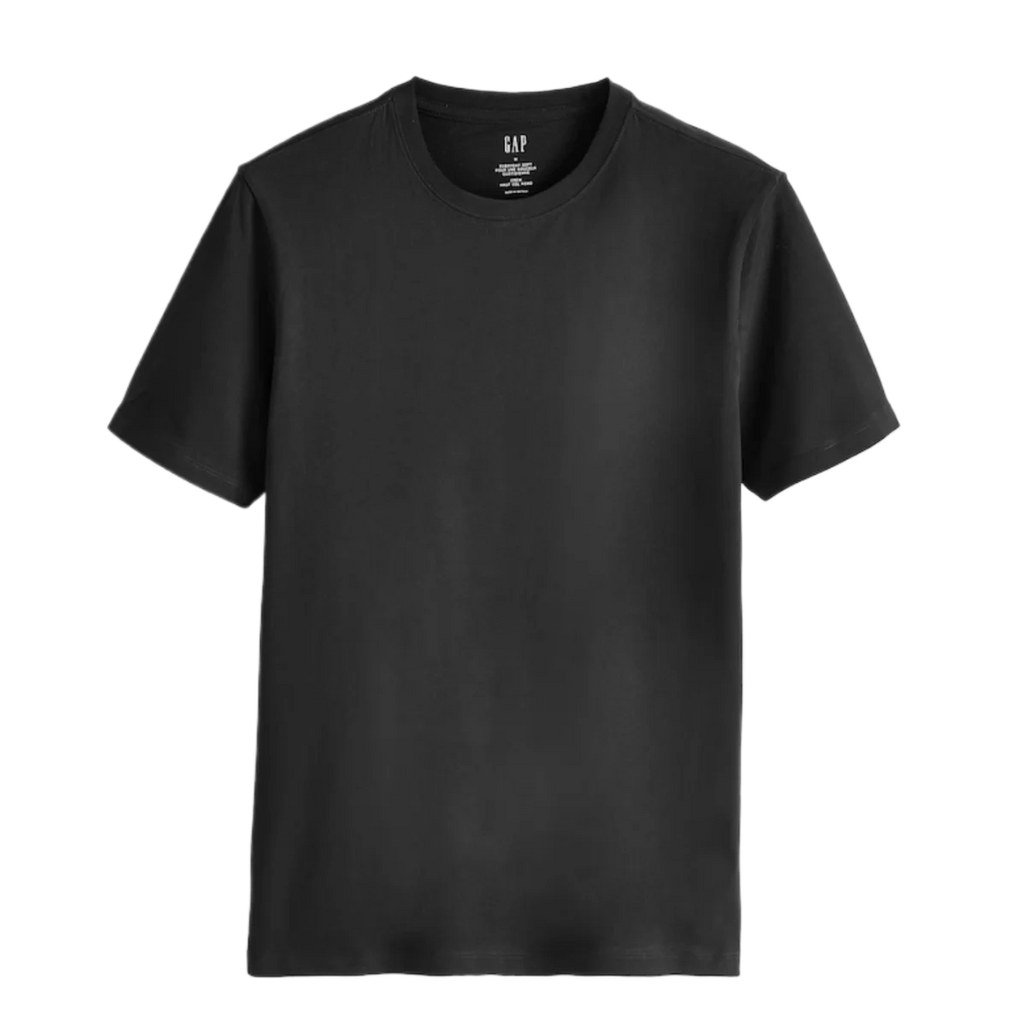 Black Everyday Soft Crew Neck T-Shirt