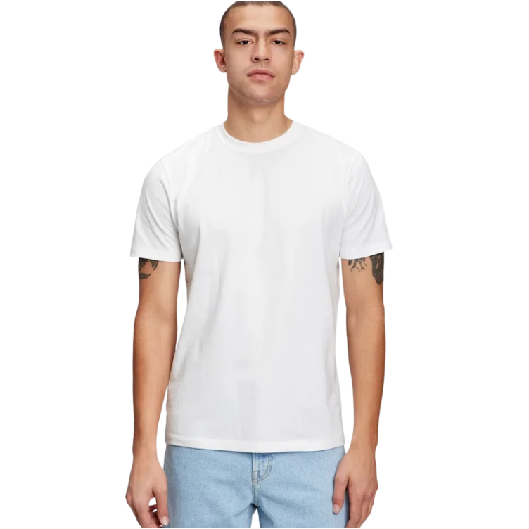 White Everyday Soft Crew Neck T-Shirt