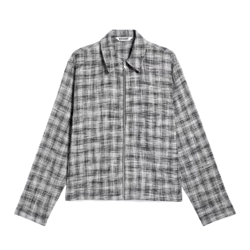 Minimal Zip-Overshirt
