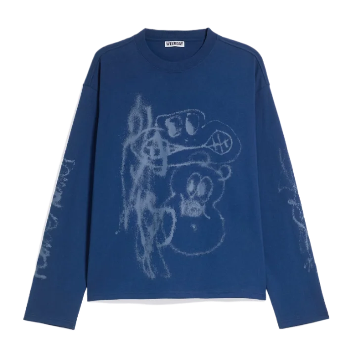 Long-Sleeved Graphic T-Shirt