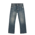 SPACE MID WAIST RELAXED STRAIGHT JEANS