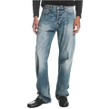 SPACE MID RISE RELAXED STRAIGHT JEANS