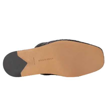Intrecciato Leather Slippers