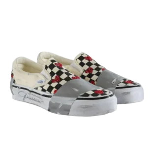 Vans x Gregory Baffoni heart-patch sneakers
