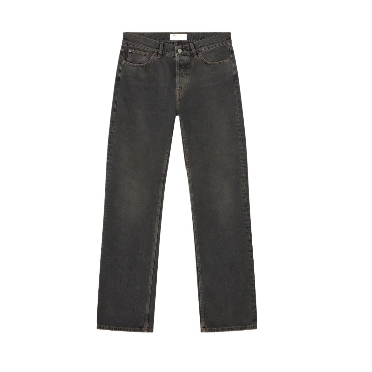 Kyoto Droit Dark Blue Striped Jeans