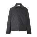 Cycling Wool-Blend Felt Jacket