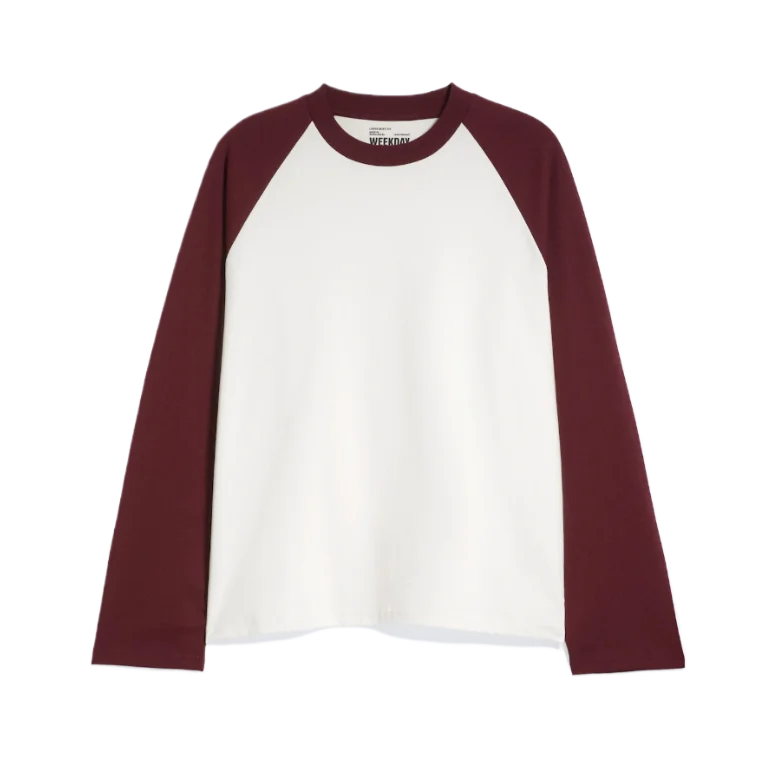 Relaxed Boxy Raglan Sleeve T-Shirt