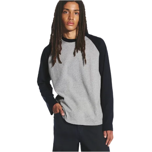 Relaxed Boxy T-Shirt with Raglan Sleeves