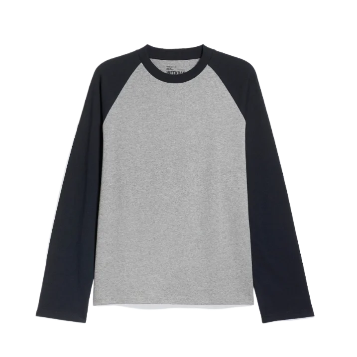 Relaxed Boxy T-Shirt with Raglan Sleeves