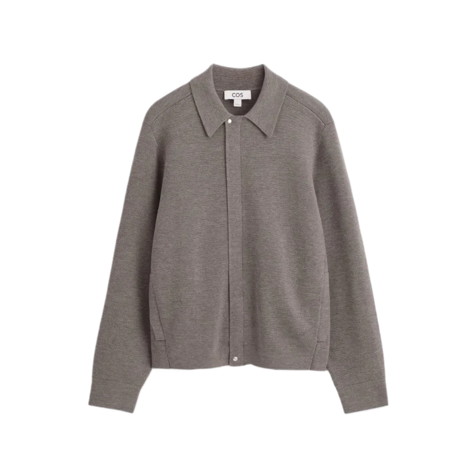 Knitted Merino Wool Jacket
