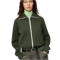 Milano Ribbed Full-Zip Cardigan