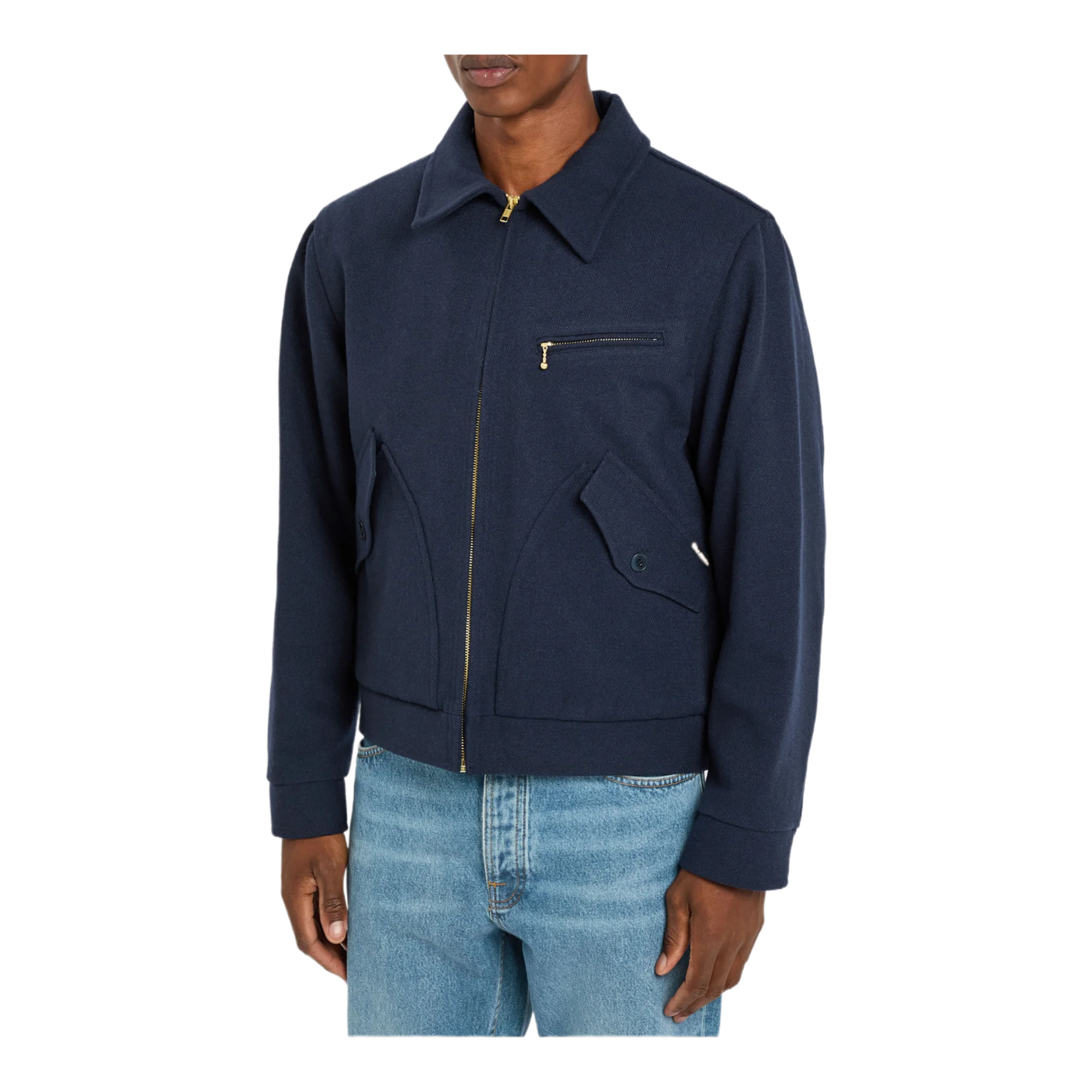 Blake wool-blend jacket