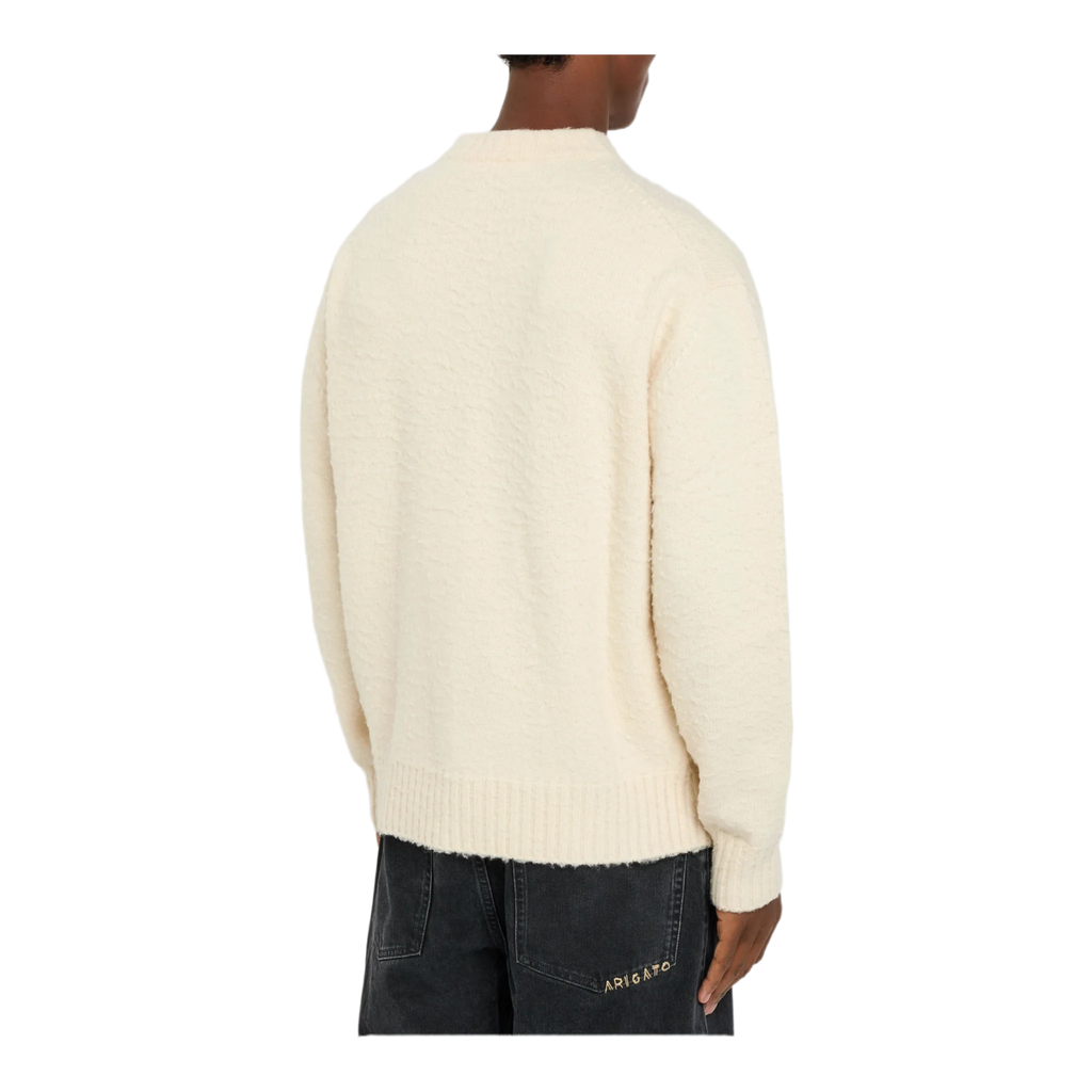 Miles textured wool-blend jumper