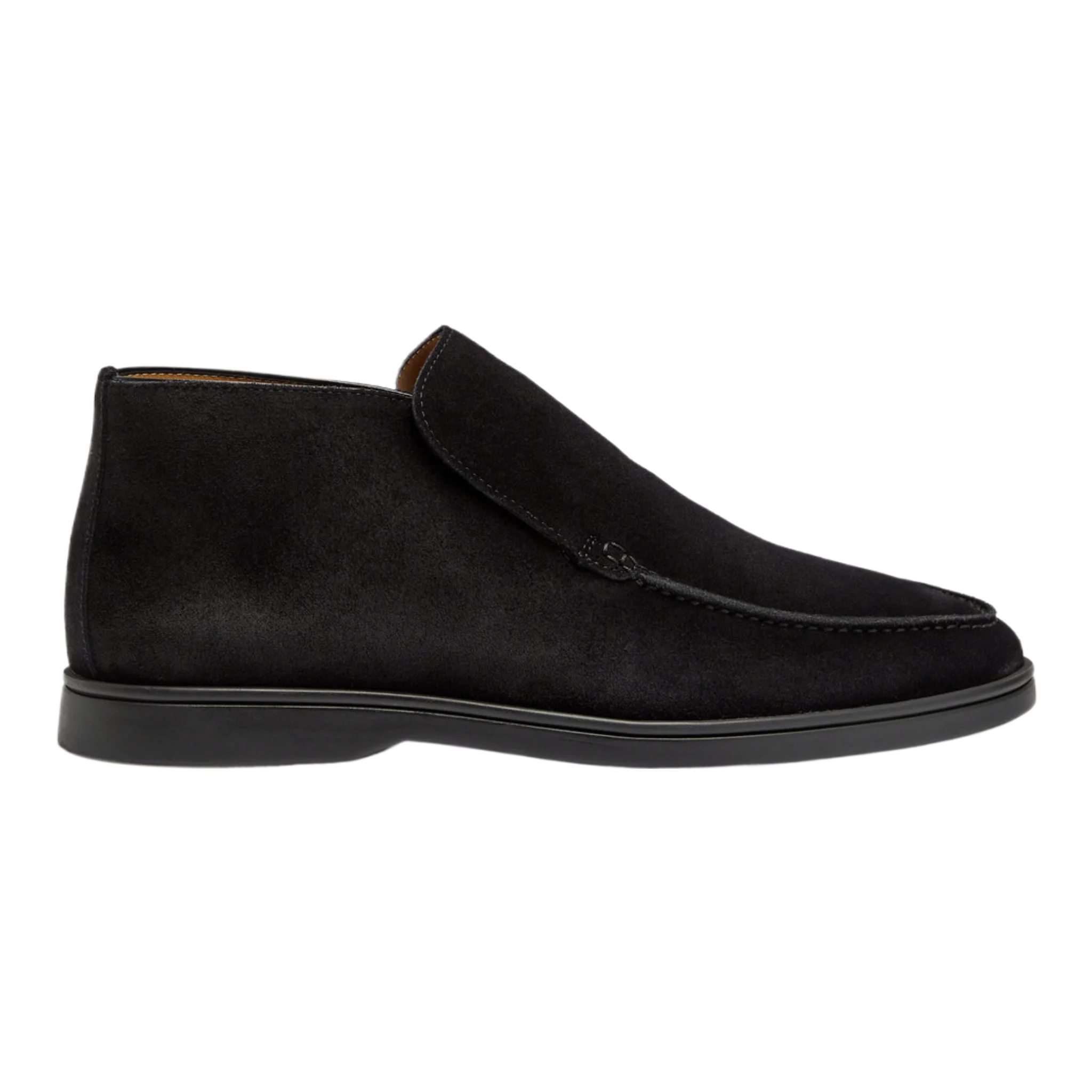 City suede loafers