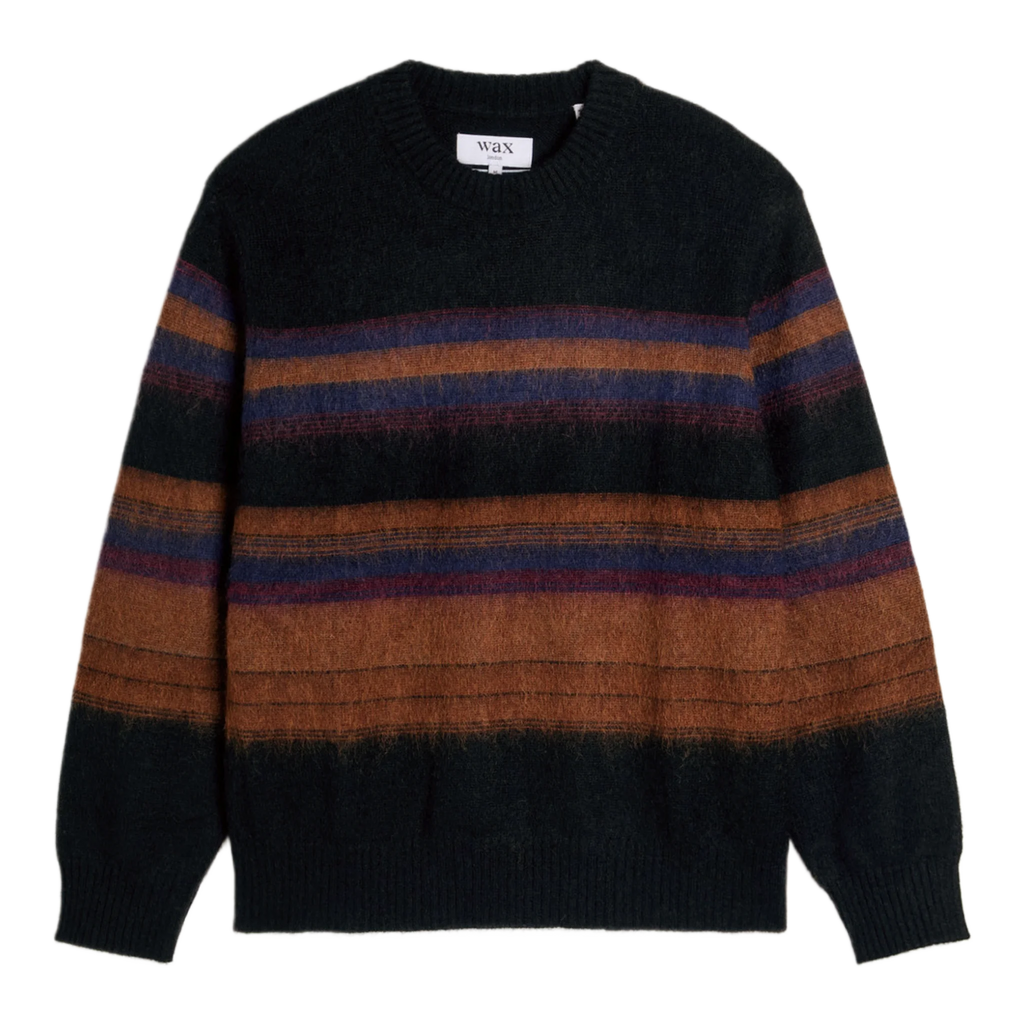 Wilde striped wool-blend jumper