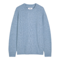 Hyatt cable-knit jumper