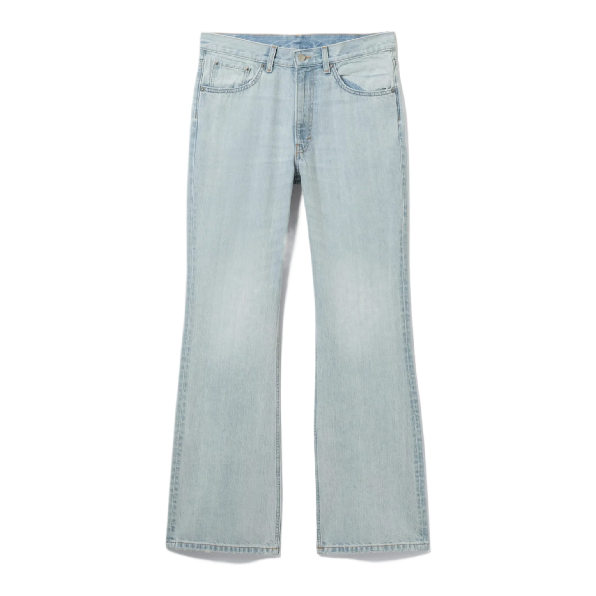 MERCURY MID WAIST RELAXED BOOTCUT LEG JEANS