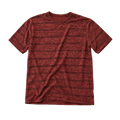 Archivis Burgundy Stripe Short Sleeve T-Shirt