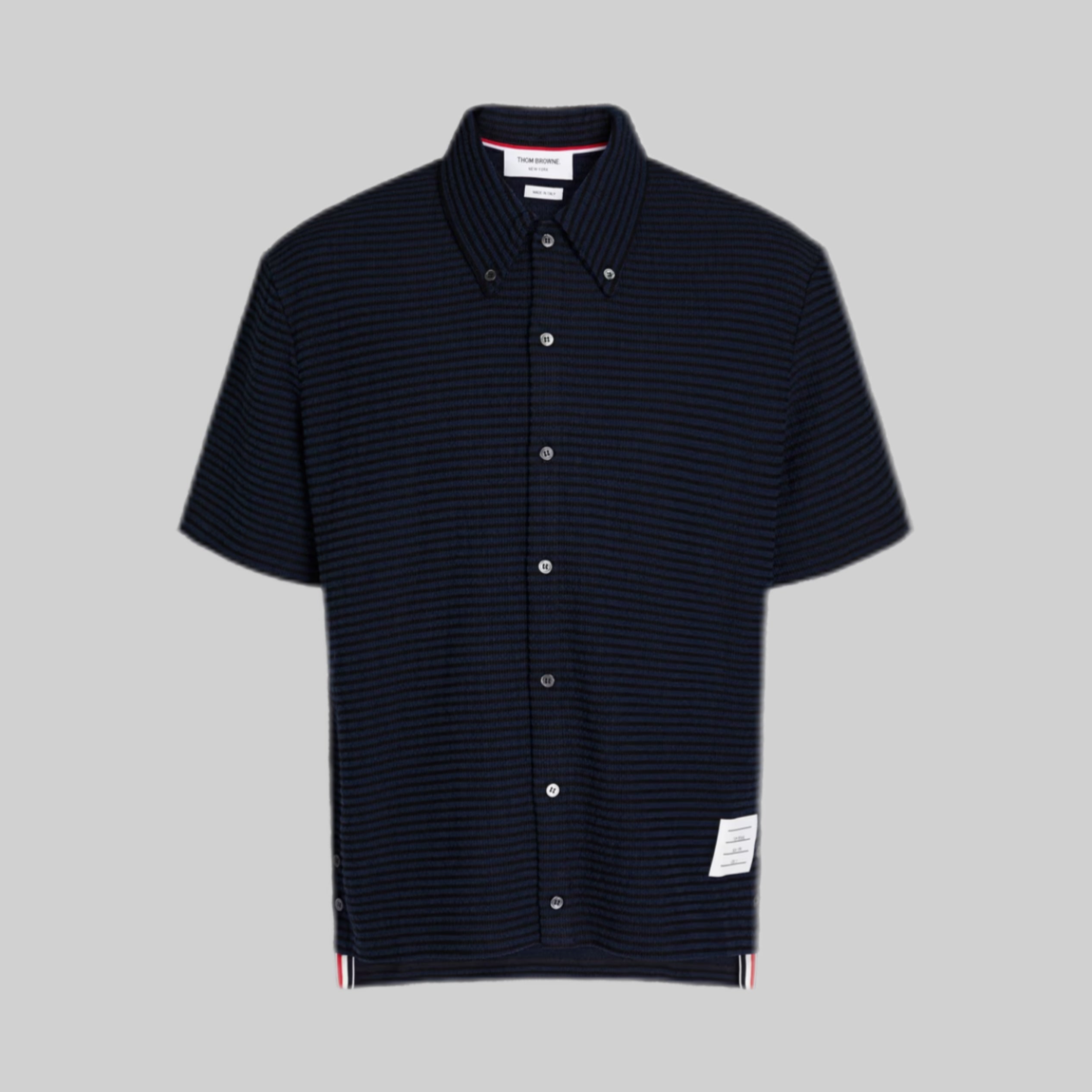 Striped Cotton-Blend Jersey Shirt