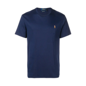 Logo Embroidered T-Shirt - Navy Blue