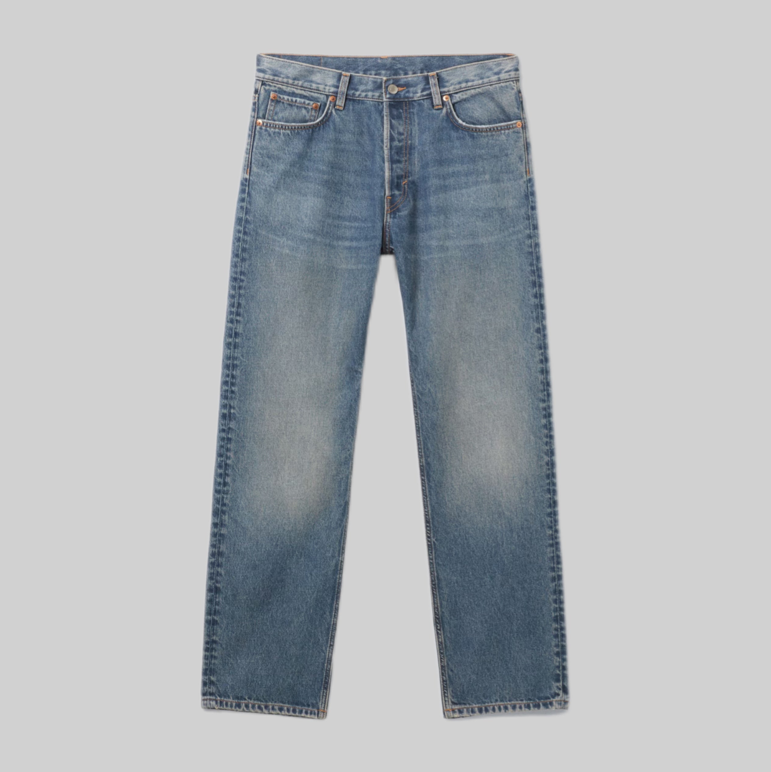 Space Relaxed Straight Leg Jeans