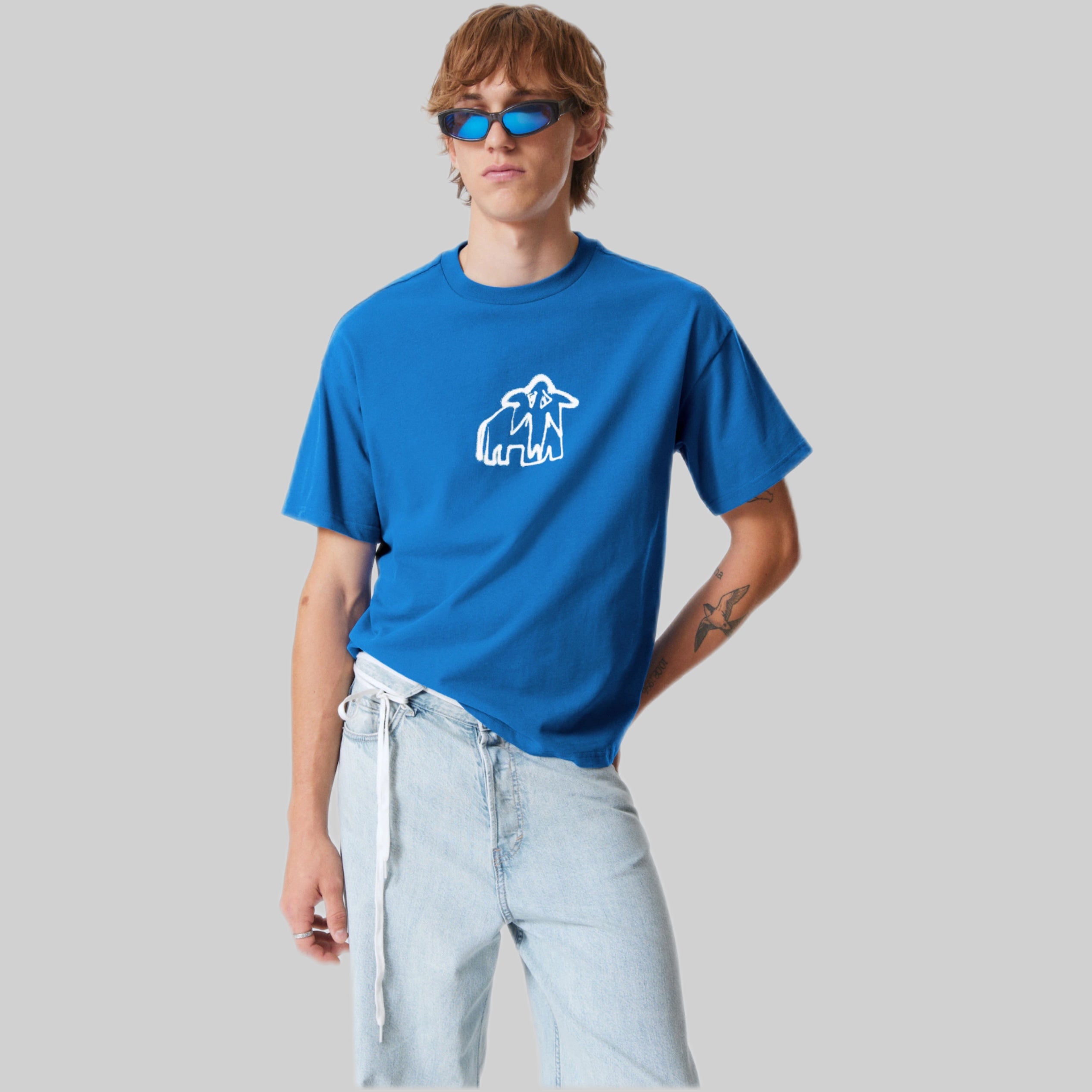 Boxy Printed Graphic T-Shirt