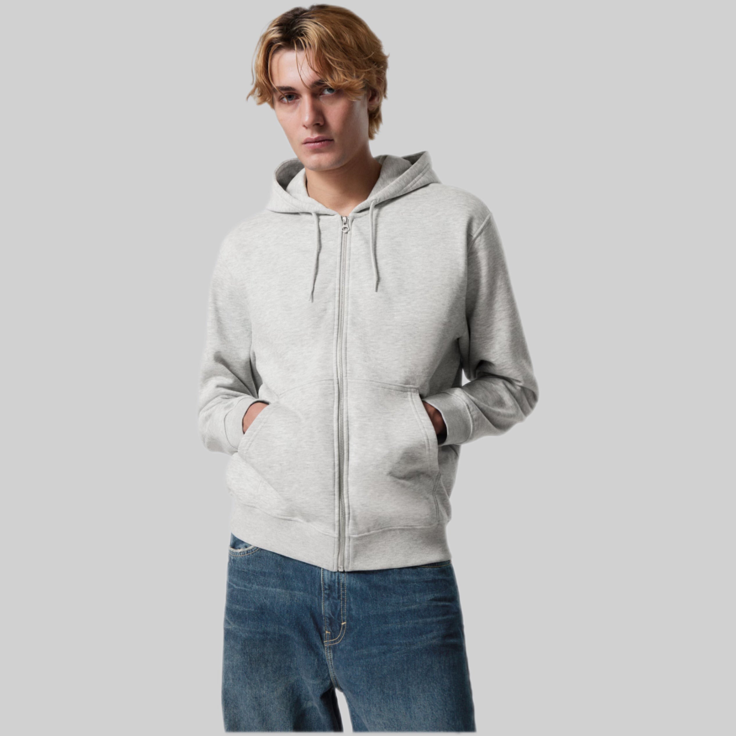 Hoodie with Zipper Chain