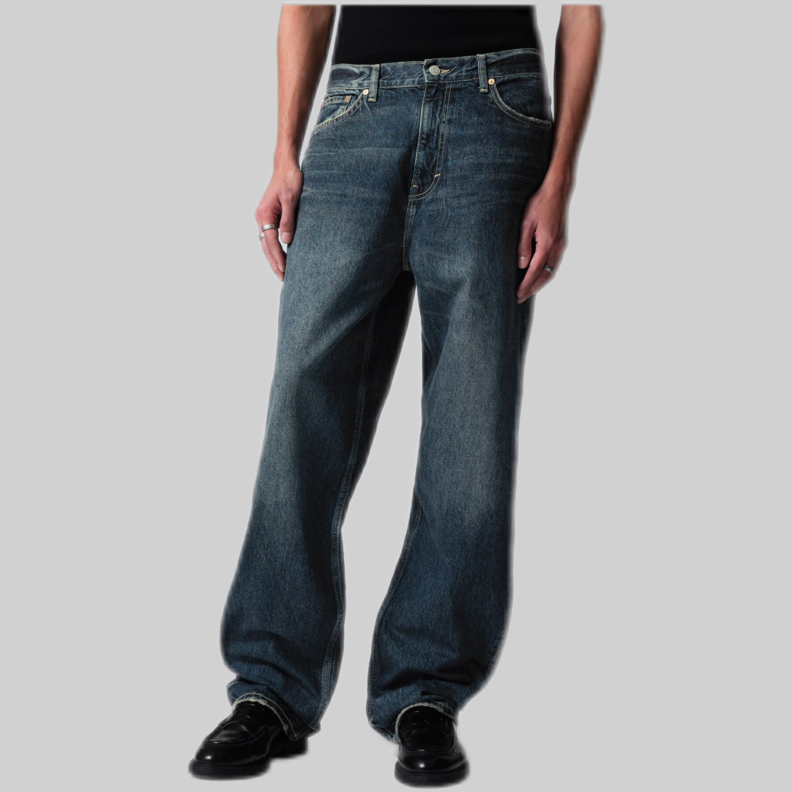 Galaxy Loose Straight Leg Jeans