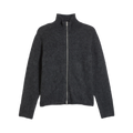 Weekday Relaxed Alpaca-Blend Zip Cardigan