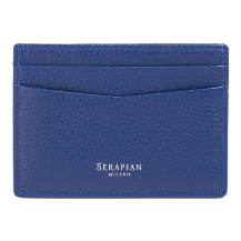 Pebbled-leather cardholder