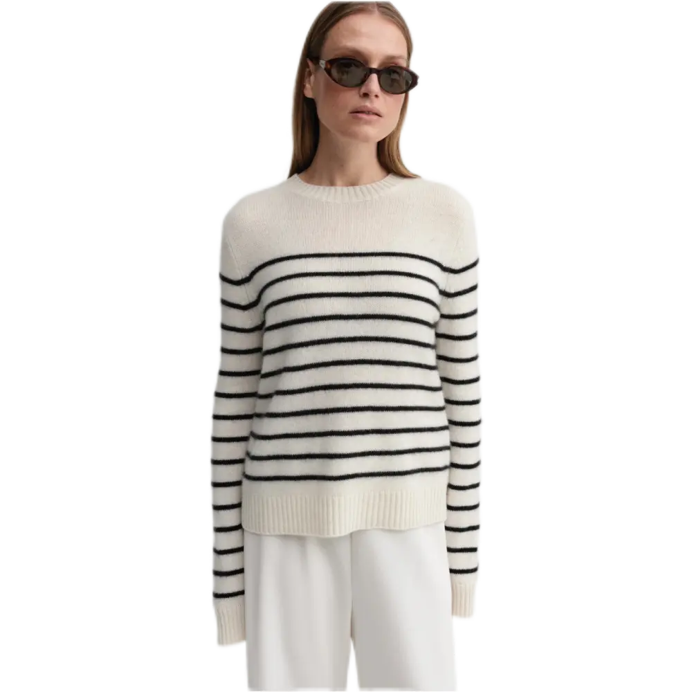 Almada Rae Sweater – Striped Cashmere Knit