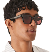 Premium Chunky Square Sunglasses – Black & Burgundy