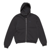 Black Zip-Up Hoodie