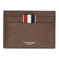 Brown Calfskin Card Holder – Luxury Leather Accessory