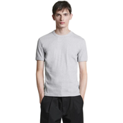 Skinny Ribbed T-Shirt – Slim Fit, Organic Cotton Blend