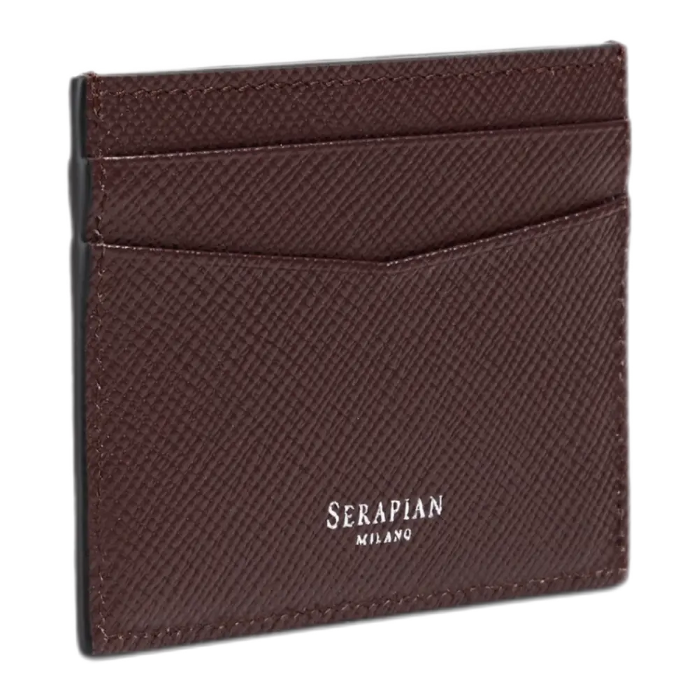 Textured-Leather Cardholder