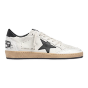 Ball Star Nappa Leather Sneakers - White/Black