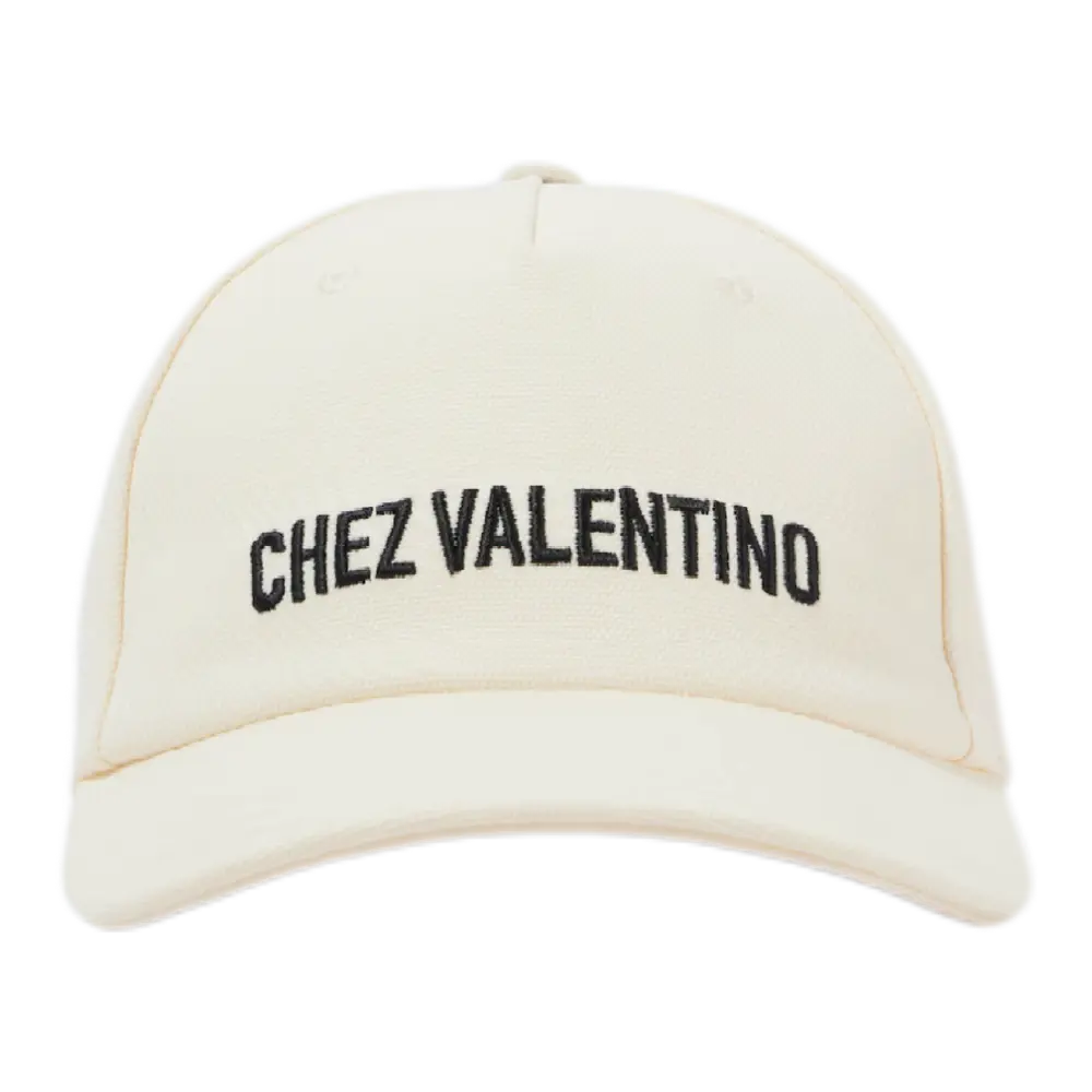 Chez Valentino Cotton Cap – Made in Italy