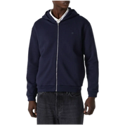 Face Cotton Jersey Hoodie – Navy Blue